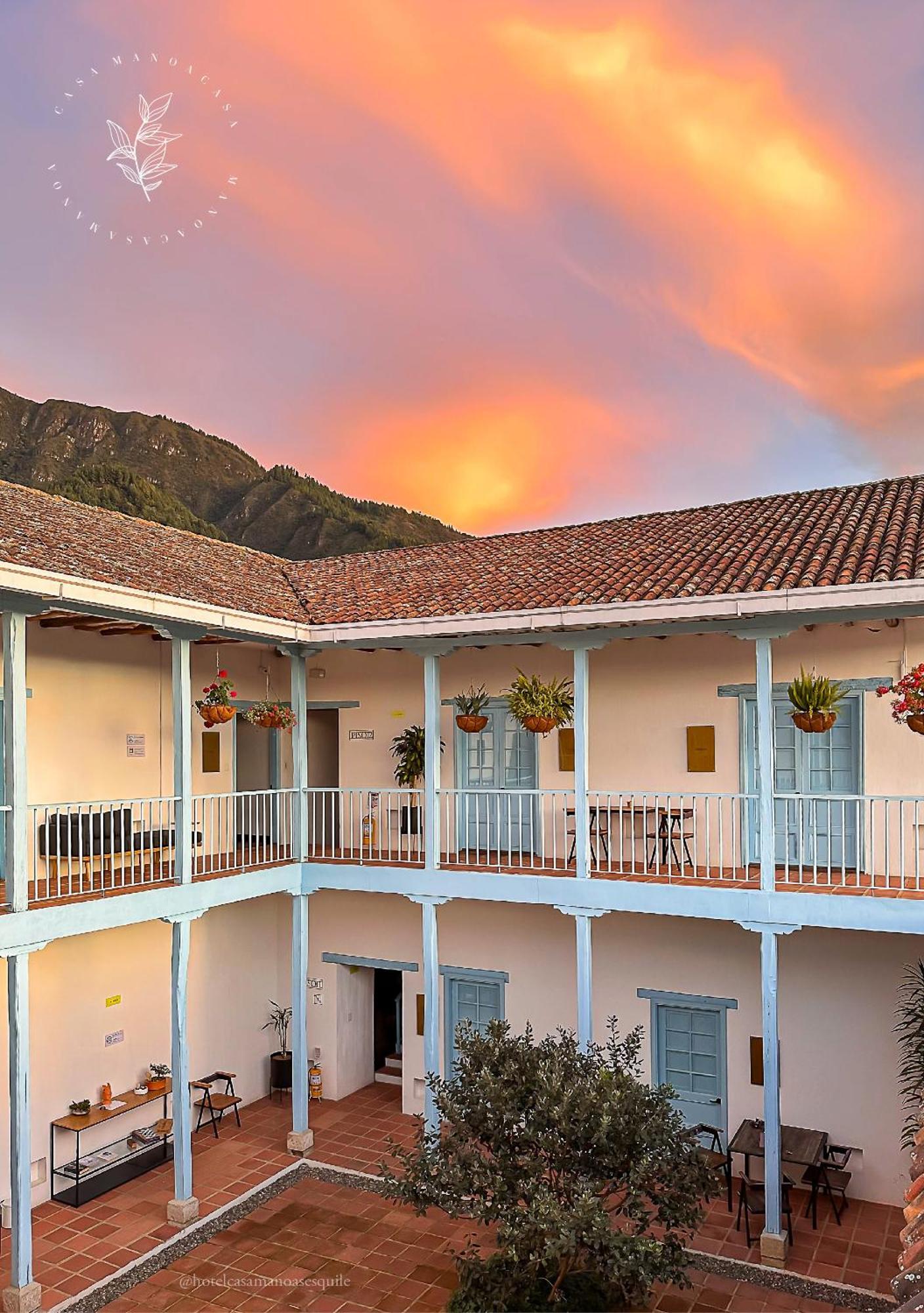 Hotel Casa Manoa Sesquilé Exterior foto